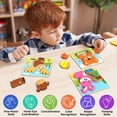 thumbnail image 3 of LotFancy Wooden Puzzles for Toddlers 1-3, 8 Pack Animal Toddler Puzzles, Montessori Toys, 3 of 8