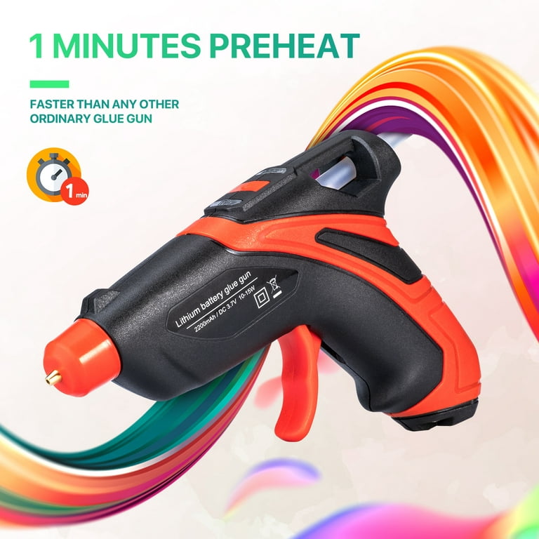Cordless Hot Glue Gun, Calaytaly Rechargeable Fast India