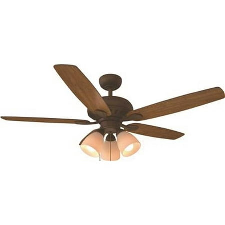 Hampton Bay 37751 52 In Rockport Led Ceiling Fan With Light Kit 44 Oil Rubbed Bronze Canada - Hampton Bay Ceiling Fan Wattage