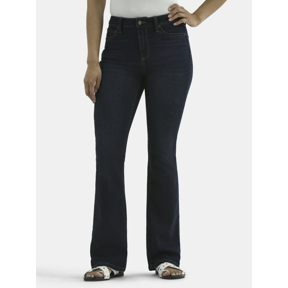 No Boundaries Stretch Denim Bootcut Jeans, 32" Inseam, Women's and Plus Sizes 00-28W