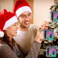 thumbnail image 6 of Zguuel Light Up Christmas Money Ornament, 2D Glowing Acrylic Wallet Holder, Illuminated Cash Tree Decoration Gift for Creative Holiday Gifting Xmas, 6 of 8