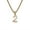 Gold Number 2, variant on Necklaces for Women and Men Number Chain Stainless Steel Dainty Pendant Statement Personalized Cubic Zirconia Jewelry Silver Number 9