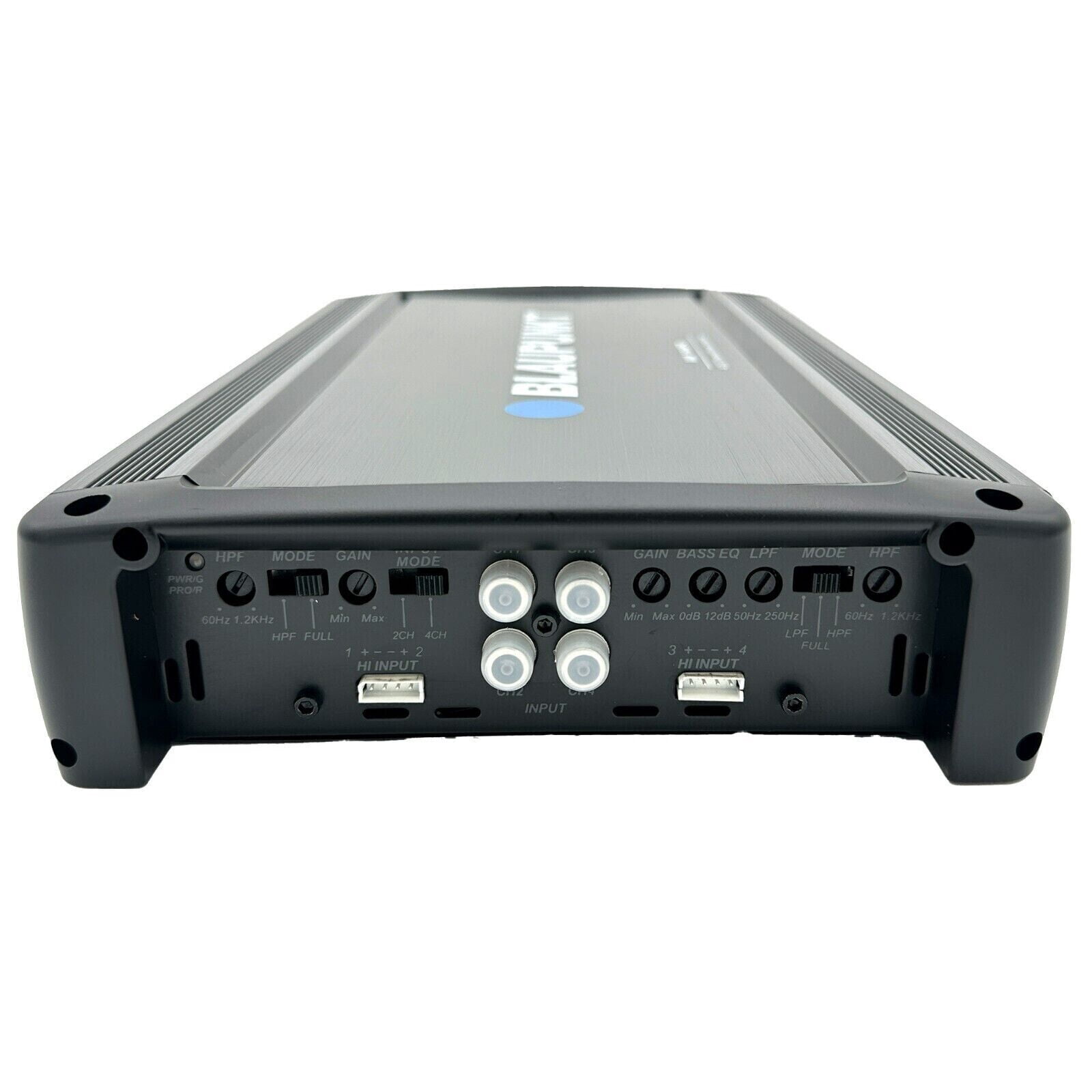BLAUPUNKT 1604PRO Car Audio 4-Channel Amp Amplifier 1600 Watts Max Peak Power