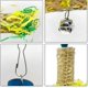 thumbnail image 2 of 5Pcs Bird Parrot Shredding Toys Chewing Foraging Hanging Cage Paper Strings Wire Drawing Ball Toys Relieve Boredom, 2 of 5