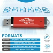 ThePhotoStick Omni 512GB – Photo and Video Backup, Memory Stick, Flash Drive