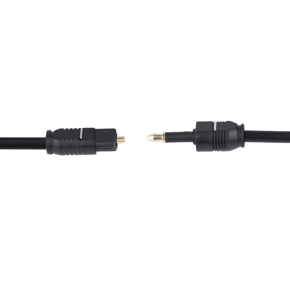 Cable de audio, cable adaptador de audio de fibra óptica de 3,5 mm, cable de audio óptico, integración perfecta