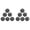 B-Silver, variant on 6Pcs Steel Wool Scrubbers - Flexible Scrubber Pads for Cleaning Dishes, Pots, Pans, Grills and Sinks