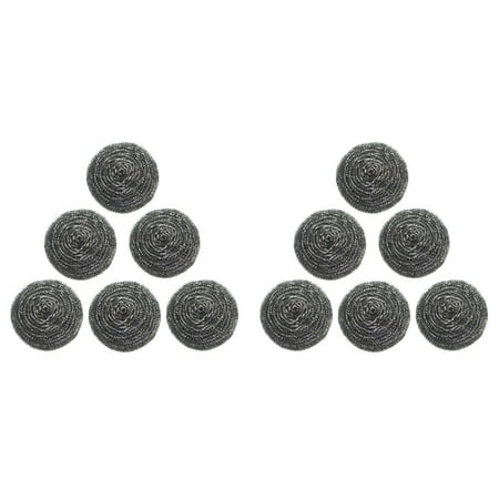 

6PCs Stainless Steel Sponges Scrubbing Scouring Pad Steel Wire Scrubber 2PCS Effort Elevator Wooden Scrub Brush Dog Kitchen Scrub Brush Small Cleaning Brushes Stainless Steel Appliance Wipes Steel