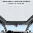 thumbnail image 2 of Parasol para techo corredizo Porsche Cayenne, lámina aislante para Macan, parasol para Taycan, parasol de adsorción electrostática para techo, 2 of 4