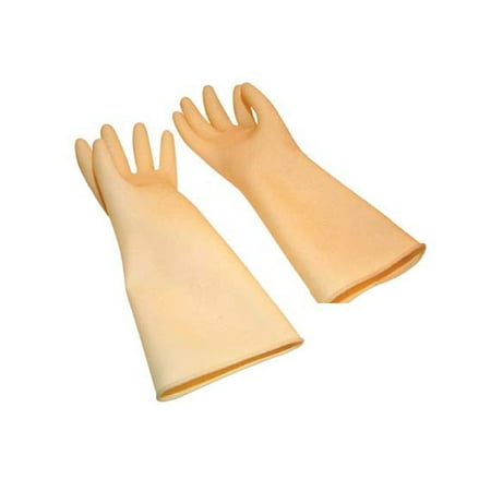 

Natural Latex Gloves 8 1/2 x 16 Yellow 3 packs