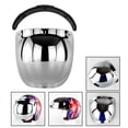 thumbnail image 2 of Viseras clásicas para cascos de motocicleta Bubble 3-Snap Open Face Plata Sunnimix visera de burbuja de motocicleta, 2 of 8