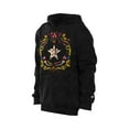 thumbnail image 2 of Men's New Era Black Houston Astros D-a de los Muertos Brushed Fleece Hoodie, 2 of 6