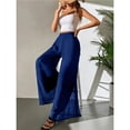 thumbnail image 5 of LEKODE Womans Pants Comfy Pants Women Fishing Pants Summer Pants for Women Wide Leg Pants Woman Exercise Pants for Women Running Pants Women Plus Size Pants Golf Pants Blue S, 5 of 5