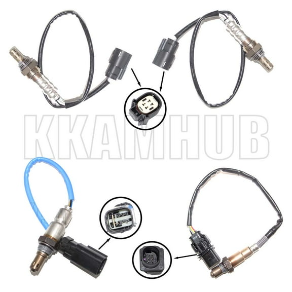 Set of 4 Upstream Downstream Oxygen Sensor For Ford Explorer 2013 3.5L non Turbo