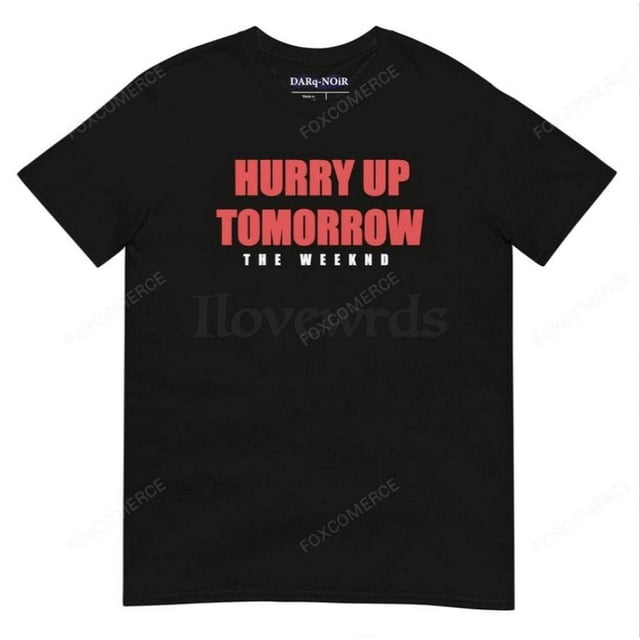 Dépêchez-vous Demain le Week-End T-Shirt de Concert Vintage Unisexe - comme sur l'Image - 2TG