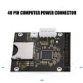 thumbnail image 3 of Adaptador de Tarjeta de Memoria Sd A Unidad de Disco Duro Ide, Solución de Arranque para PC, Soporte para Pio Ultra DMA, Ideal para Estatos de Trabajo, material Abs Negro, 3 of 7