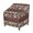 American Tribal Cow Print Red, variant on Renewold Waterproof Patio Chair Covers UV Resistant All Weather Protection Lawn Chair Covers Perfect for Patio, Deck, and Porch, 38"W x 38"D x 36"H, Camo Hunting Forest Leaf Brown