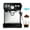Black, variant on Breville BES8 Series Infuser Espresso Machine, Precise Espresso Extraction, Auto Purge, Brushed Stainless Steel, Ideal for Iced Coffee, Espresso, Cold Brew Coffee, Latte, Cappuccino