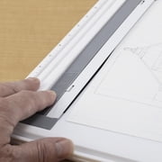 Acurit Technical Drawing Board - Portable Drafting Table with Multi-Tool Kit, Break-Resistant Plastic, Straight-Edge Lock Mechanism, Transparent Ruler, Protractor, Clamping Rail - 14.5x19.75