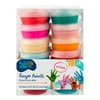 Hello Hobby Washable Finger Paints, Resealable Jars, Safe & Non-Toxic, 24 Colors
