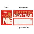 thumbnail image 3 of WaaHome Funny Chinese New Year Card 2024 Folding Happy Chinese New Year Card Year of The Dragon Greeting Cards with Envelope Spring Festival Chinese Lunar New Year Gift Cards for Kids Family Friends, 3 of 8