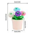 thumbnail image 3 of Qonioi DIY Twisted Stick Flower Kit, Mother's Day Craft Materials for Children Kindergarten, DIY Potted Flower, Craft Activity Kit, 3 of 6