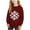 ZA-Red-kids christmas deals, variant on MKOSPLRT Snowflake Sweatshirts for Kids 1-15Y Girls Boys Christmas Pullover Crew Neck Long Sleeve Fleece Lined Sweat Shirts
