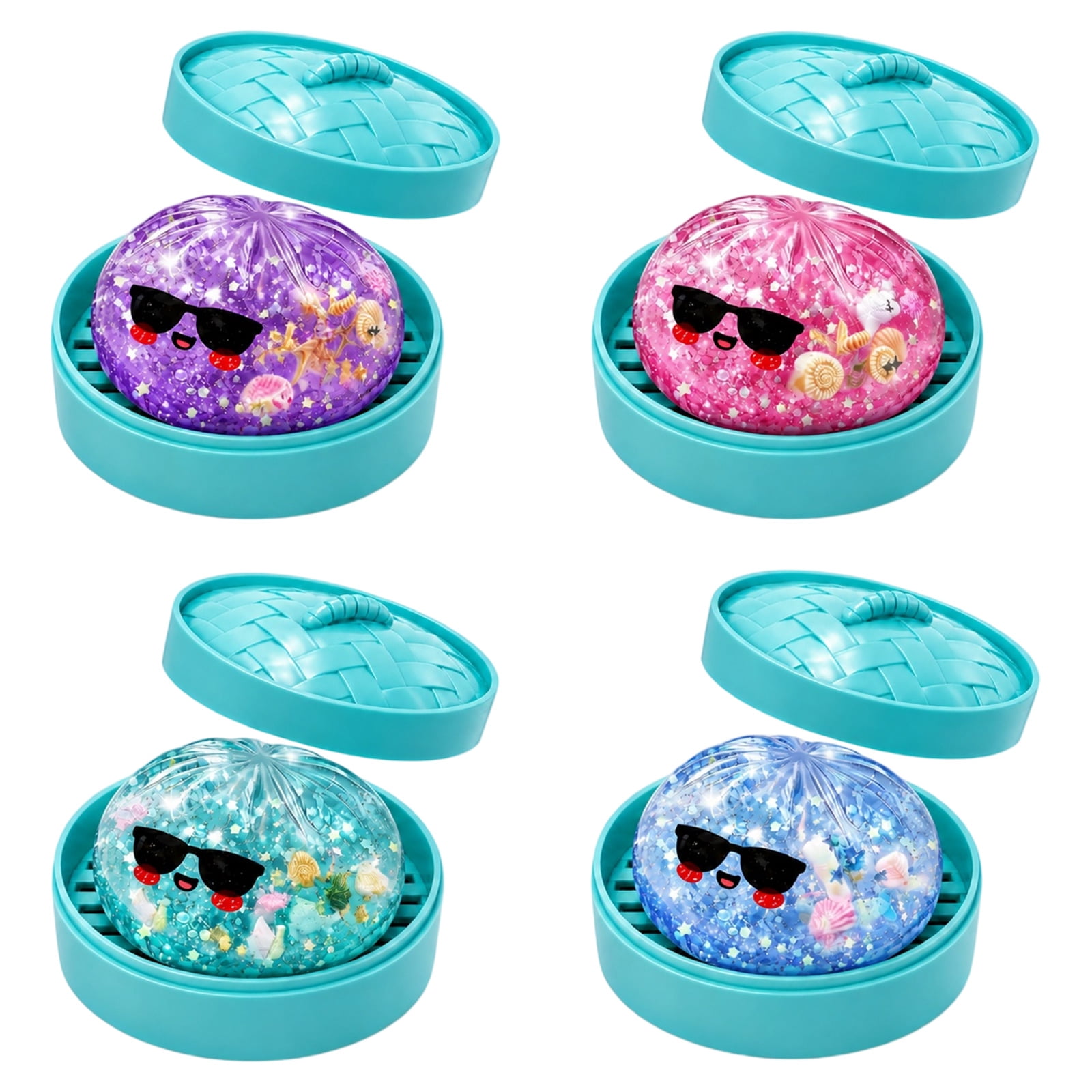 2026 Halloween Mystery Dumpling Squishy, Colorful Summerween Dumpling Squishy, Bao Bun Mystery Dumplings Holiday Squeeze Balls Stress Relief Sensory, New Halloween Dumpling Squishies(Random)
