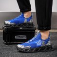 thumbnail image 6 of Men's Running Shoes Lace‑Up Mesh Upper Athletic Sneakers With Hollow‑Out Midsole for Daily Walking and Casual Outdoor Activities, 6 of 8