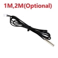 thumbnail image 2 of 1Pcs Ntc Thermistor Temperature Sensor Waterproof Probe 5*25.5Mm 10K 1% 3950, 2 of 8