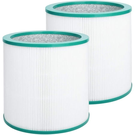 

True HEPA Filter Replacement for Dyson TP02/TP01/BP01/AM11 Air Purifier Part # 968125-03 2-Pack