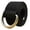 Black, variant on Double loop canvas belt belt belt men and women students lovers waistband Beach Belt Mens 32 Belt Mens Belts Large Leather Dress Belt Mens Belt Nylon Snap Belts for Men Tuxedo Belt Men Belt Buckle