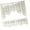 C, variant on 2 Pack Lace Sheer Curtains Half Privacy Window Scarf Elegant Light Filtering Polyester Home Decoration