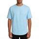 thumbnail image 2 of Blusa de Manga Corta Casual Suelto Deportes Respirable Hielo-Seda Mitad de Manga Cuello Redondo Top, 2 of 5