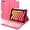 Red, variant on Getino for iPad mini A17 Pro Case /iPad Mini 6 Case with Keyboard, 7 Color Backlit Detachable for iPad mini Keyboard Case, 8.3 inch