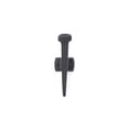 thumbnail image 4 of Richelieu RH1525011900 6-3/16" Single Iron Coat Hook - Black, 4 of 4