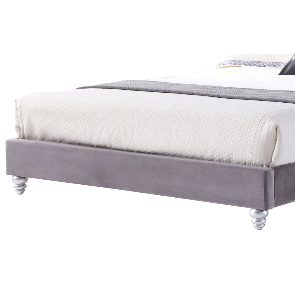 Glory Furniture Joy Full Bed in Gray Color