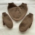 thumbnail image 2 of Heart Shape Flip Top Mittens Gloves for Couples Women Men Winter Warm Cold Weather Gear Stylish Convertible Fingerless Gloves for Outdoor Exercise Daily Wear, 2 of 4