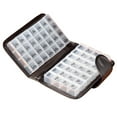 thumbnail image 3 of Easy Comforts 14 Day Pill Holder, Travel Case Medication Reminder Pill Box with Detachable Compartments, Black, 3 of 4