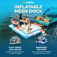 thumbnail image 2 of SOLSTICE Original Inflatable Mesh Dock Platform, 10ft x 8ft, 2 of 6