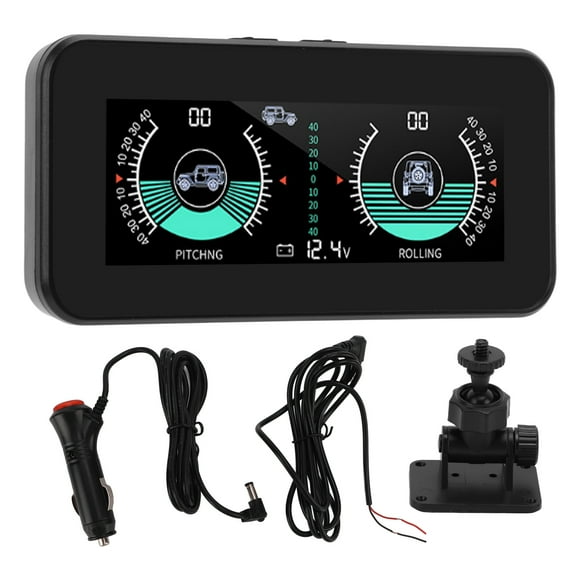 Car Tilt Gauge,Universal Intelligent Car Inclinometer Car Angle Slope Meter Car Inclinometer Tailored for Perfection