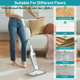 thumbnail image 6 of Steam Mop for Floor Cleaning, 12 in 1 Handheld Steam Cleaner for Home, Floor Steamer for Hardwood Windows Tile Laminate Shutter & Clothes with Attachment, 6 of 8