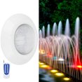 thumbnail image 4 of RGB Pool Light, AC12V 36W Remote Control Underwater Light, Outdoor Decorative Light For Garden Lighting Public Fountains Underwater Lighting Landscape Lighting, 4 of 8