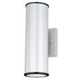 thumbnail image 3 of Westinghouse Westinghouse Lighting 6580700 Mayslick Contemporary One-Light Dimmable LED Outdoor Wall Light Sconce, Dark Sky Friendly, Nickel Luster Finish, Frosted Glass, 3 of 5