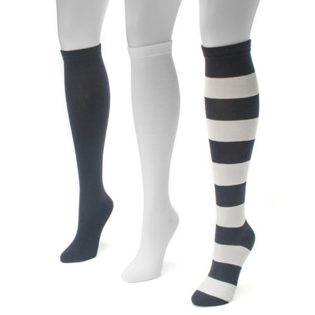 Game Day 3 Pair Pack Knee High Socks