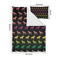 thumbnail image 5 of Rainbow Puppy Duvet Cover and Pillowcase Set for Single Bedding, Bedroom Accessories for Kids Teens, 5 of 5