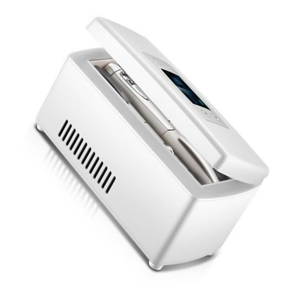 PatungKu Medicine Cooling Box Pouch Organizers Adjustable 2-18°C Quiet Operation