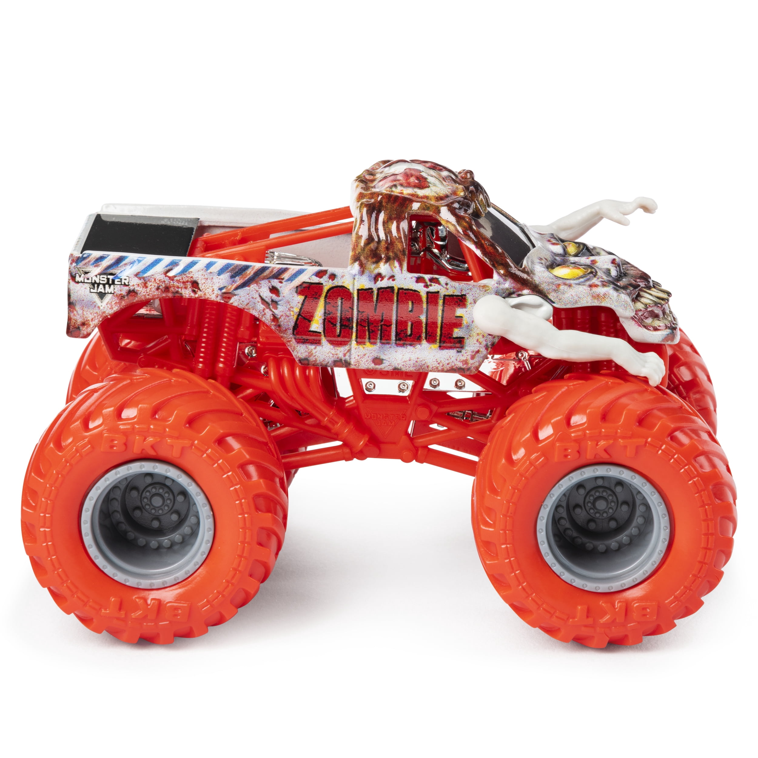 Monster Jam Official Zombie Monster Truck Die Cast Vehicle Nitro Series 1:64 Scale Truck Play Vehicle