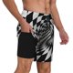 thumbnail image 2 of Fotbe 3D Vortex Illusion Traje de Baño para Hombre – Shorts de Natación de Secado Rápido con Forro y Bolsillos-Medium, 2 of 6