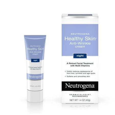 Neutrogena Healthy Skin Retinol Night Cream Vitamin E, Glycerin 1.4 (Best Retinol Cream For Acne Prescription)